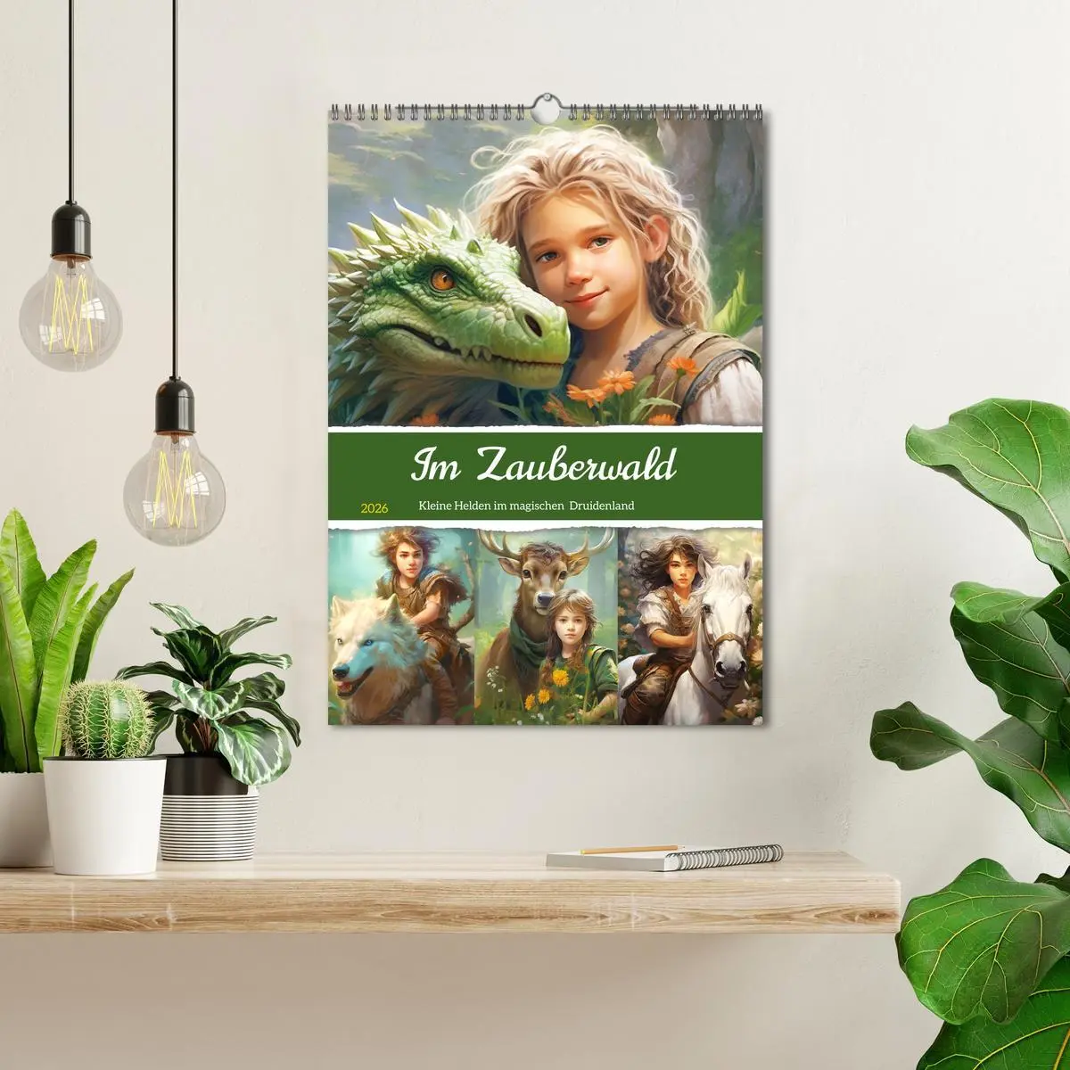 Bild: 9783516310511 | Im Zauberwald. Kleine Helden im magischen Druidenland (Wandkalender...