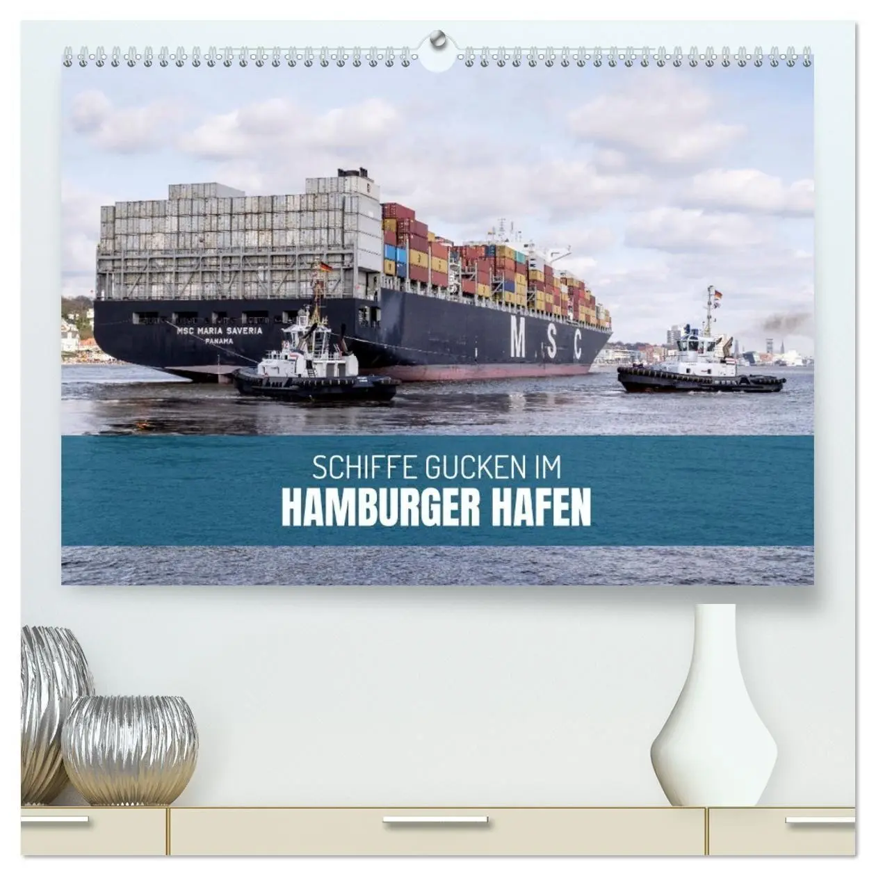 Cover: 9783569190511 | Schiffe gucken im Hamburger Hafen (hochwertiger Premium...