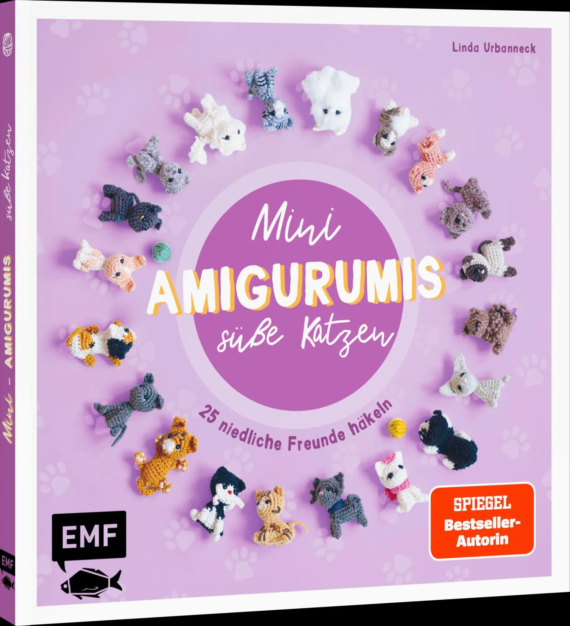 Cover: 9783745930511 | Mini-Amigurumis - Süße Katzen | 25 niedliche Freunde häkeln | Buch