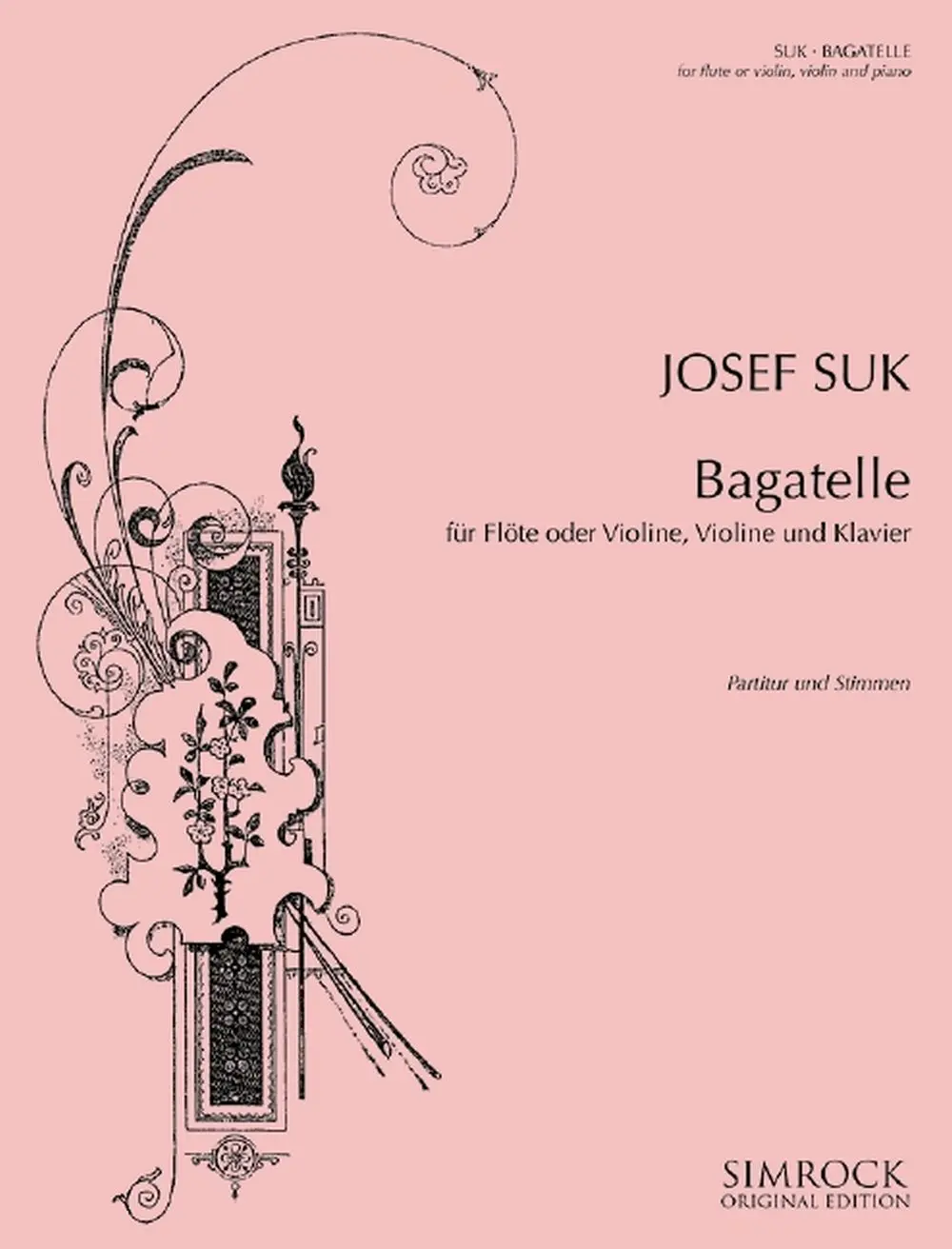 Cover: 9790221100511 | Bagatelle in F major | Josef Suk | Buch | EAN 9790221100511