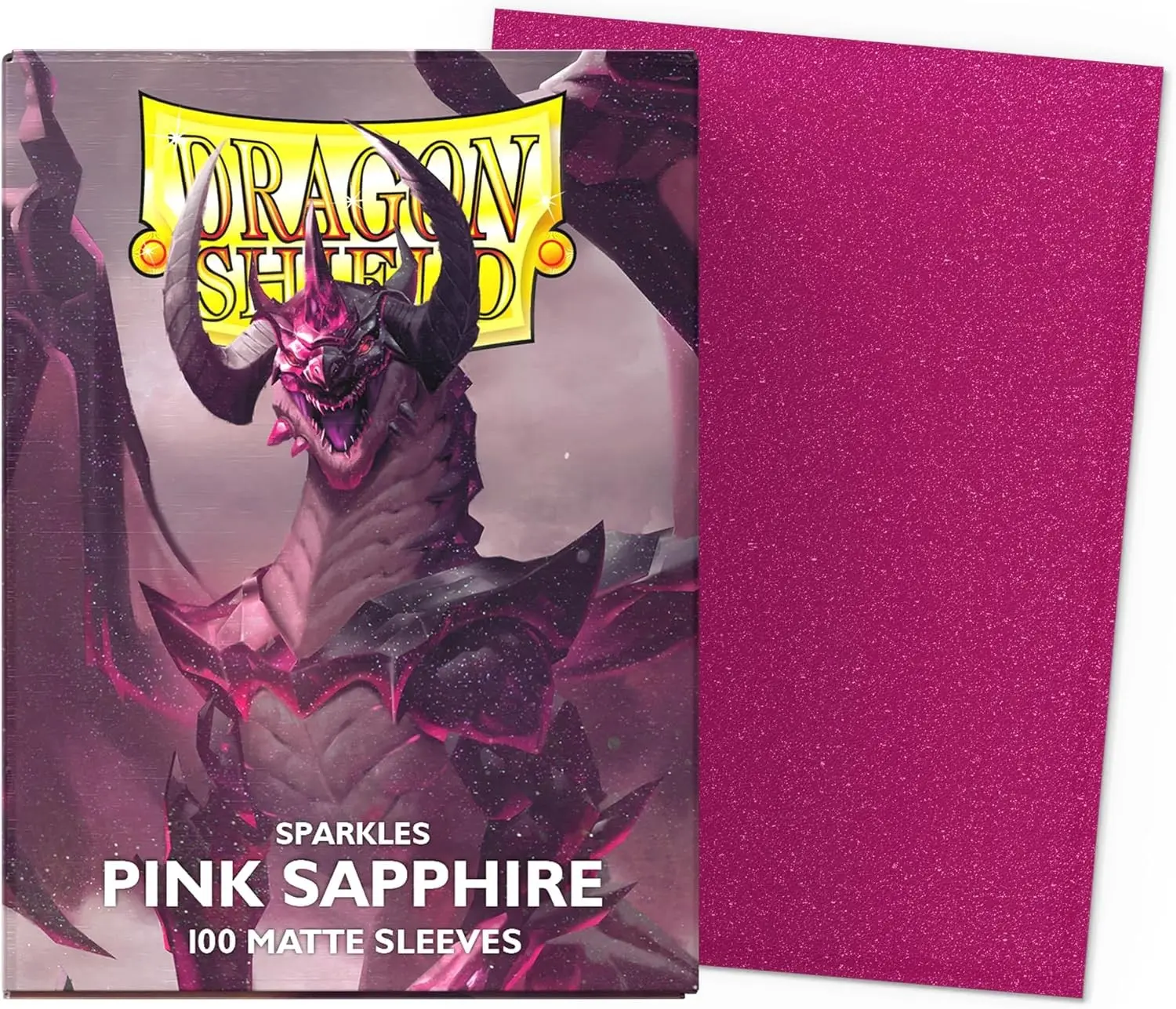 Cover: 5706569110611 | DS100 Matte - Sparkles - Pink Sapphire | 2026 | Dragon Shield!