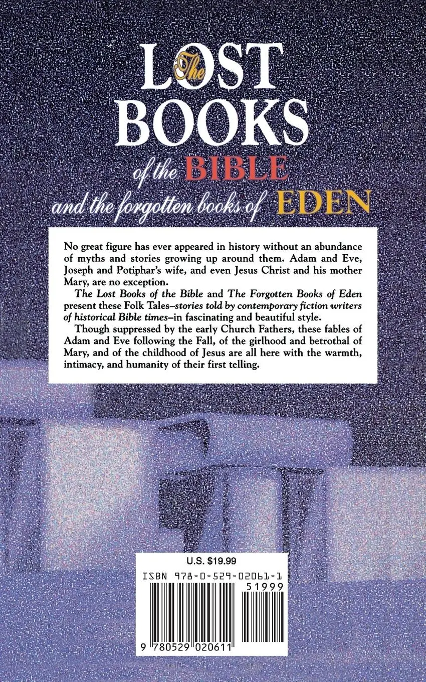 Rückseite: 9780529020611 | The Lost Books of the Bible and the Forgotten Books of Eden | Nelson