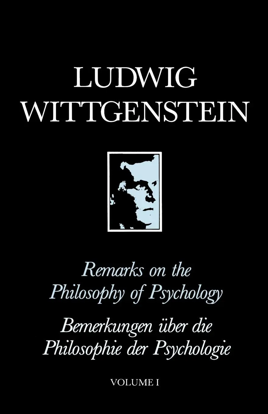 Cover: 9780631130611 | Remarks on the Philosophy of Psychol V1 | Wittgenstein (u. a.) | Buch