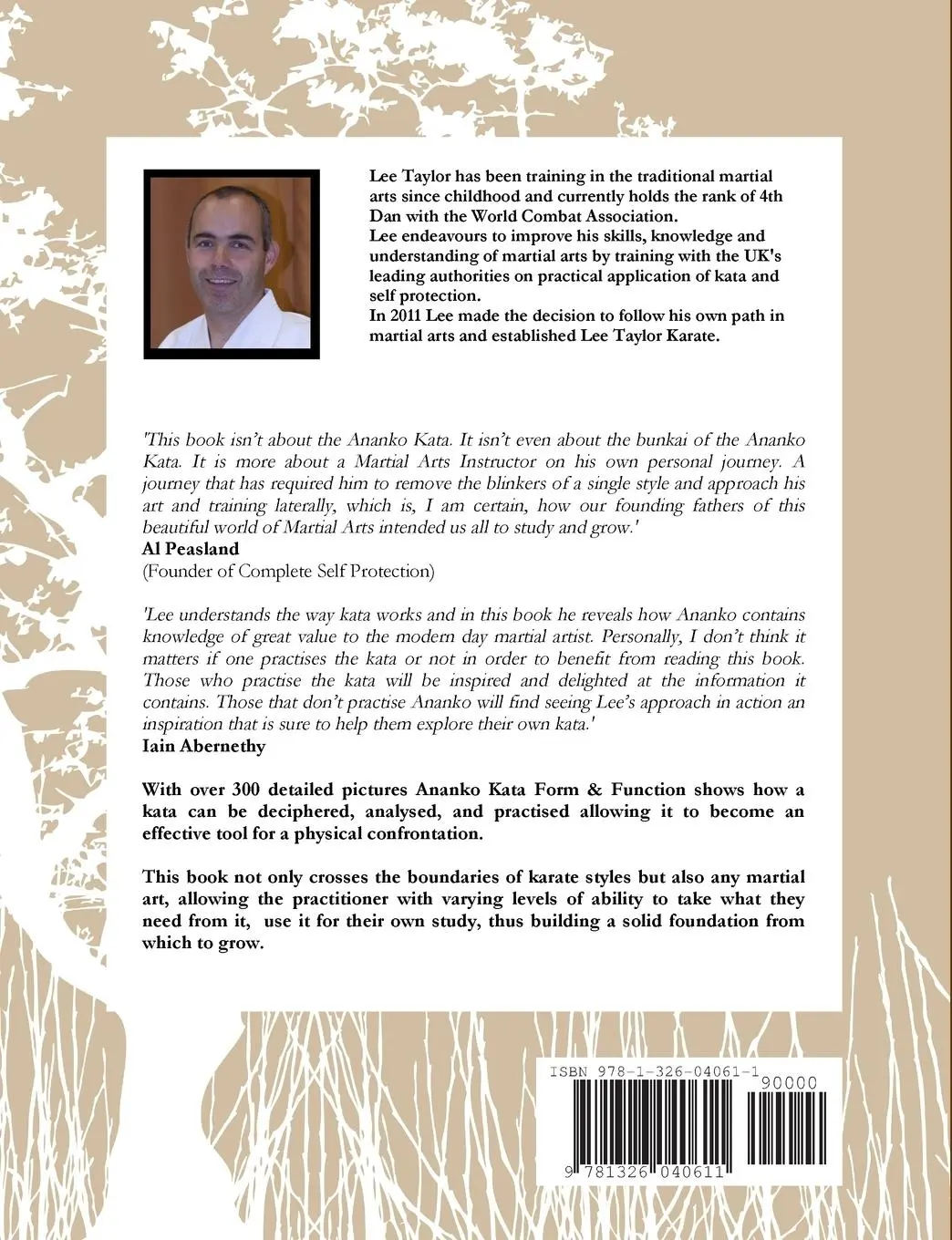 Rückseite: 9781326040611 | Ananko Kata Form &amp; Function | Lee Taylor | Taschenbuch | Englisch