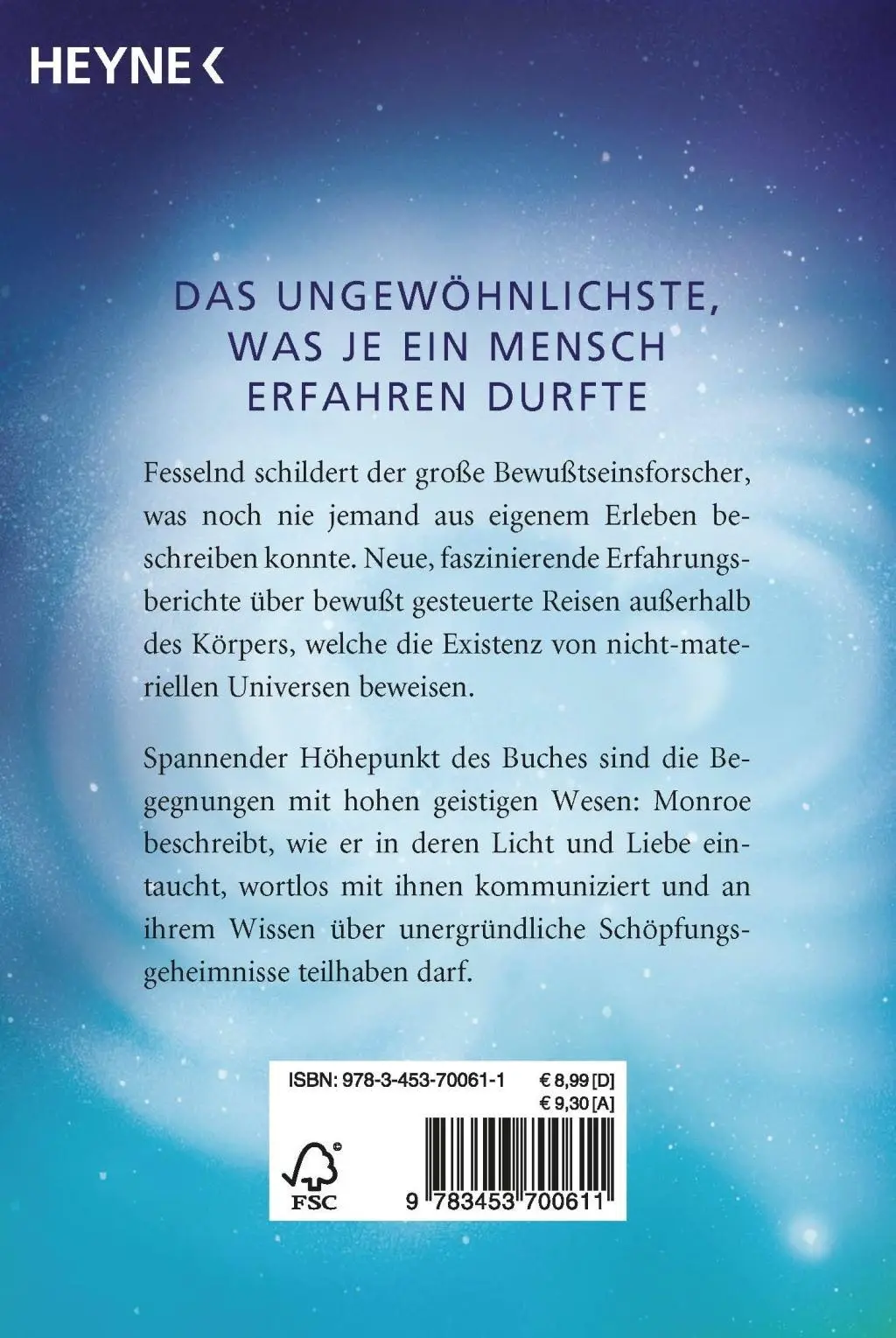 Bild: 9783453700611 | Der zweite Körper | Robert A. Monroe | Taschenbuch | 327 S. | Deutsch