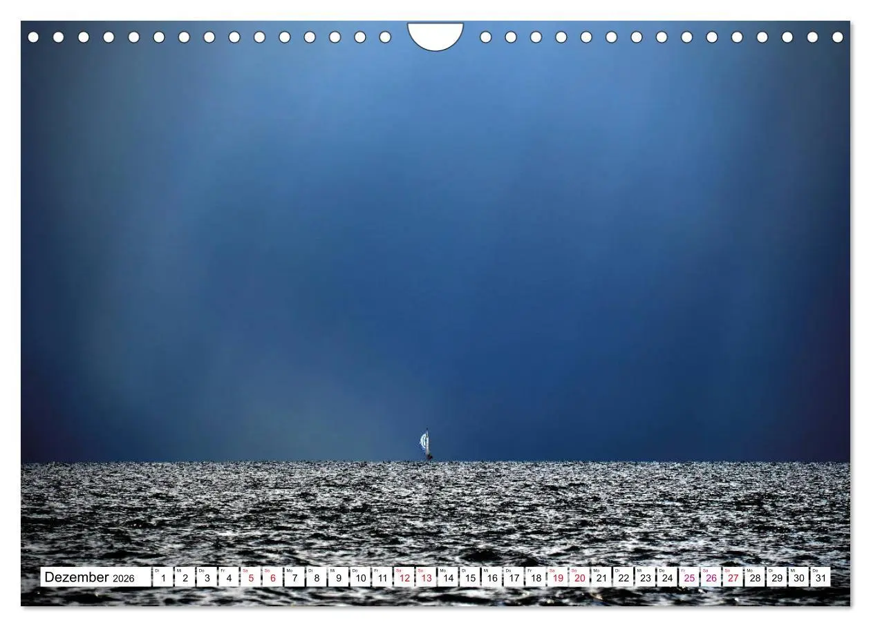 Bild: 9783457830611 | Leidenschaft Segeln (Wandkalender 2026 DIN A4 quer), CALVENDO...