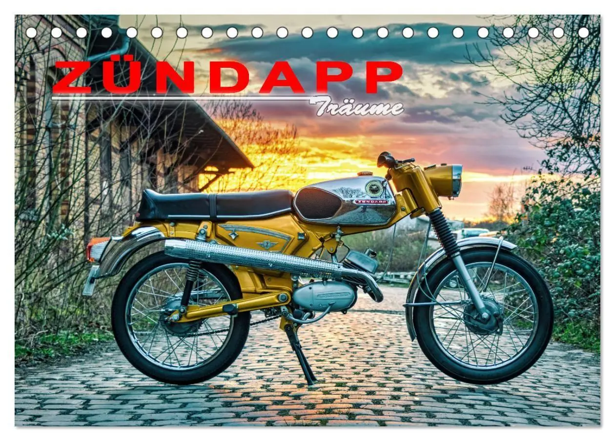 Cover: 9783569180611 | Zündapp-Träume (Tischkalender 2027 DIN A5 quer), CALVENDO...