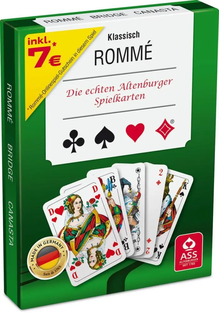Cover: 4042677700711 | Rommé, französisches Bild | Französisches Clubbild | GmbH | Spiel