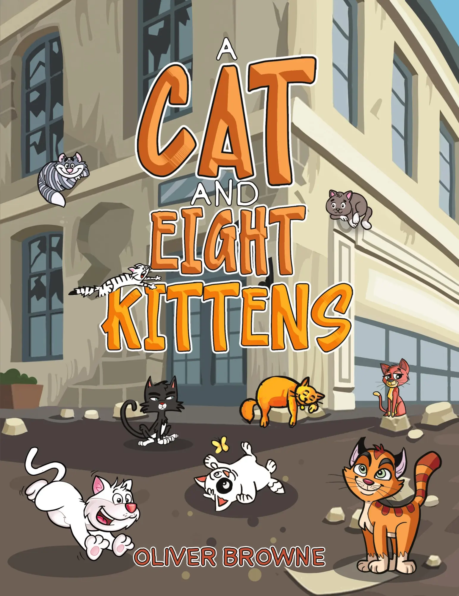 Cover: 9781398480711 | A Cat and Eight Kittens | Oliver Browne | Taschenbuch | Englisch