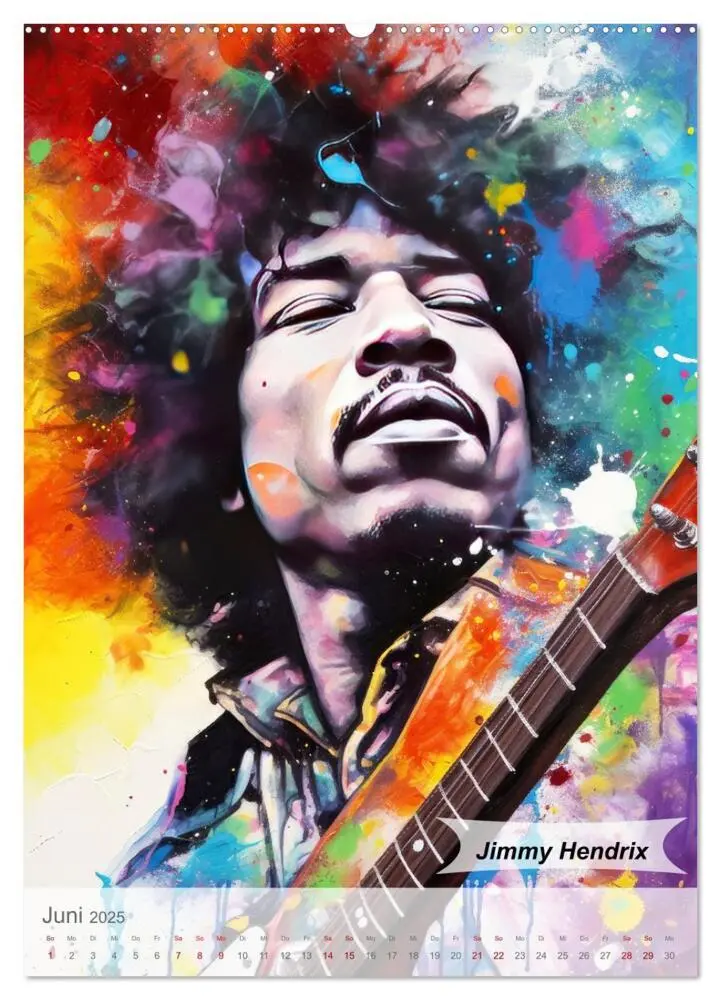 Bild: 9783457130711 | POP Legenden in Pop-Art (hochwertiger Premium Wandkalender 2025 DIN...