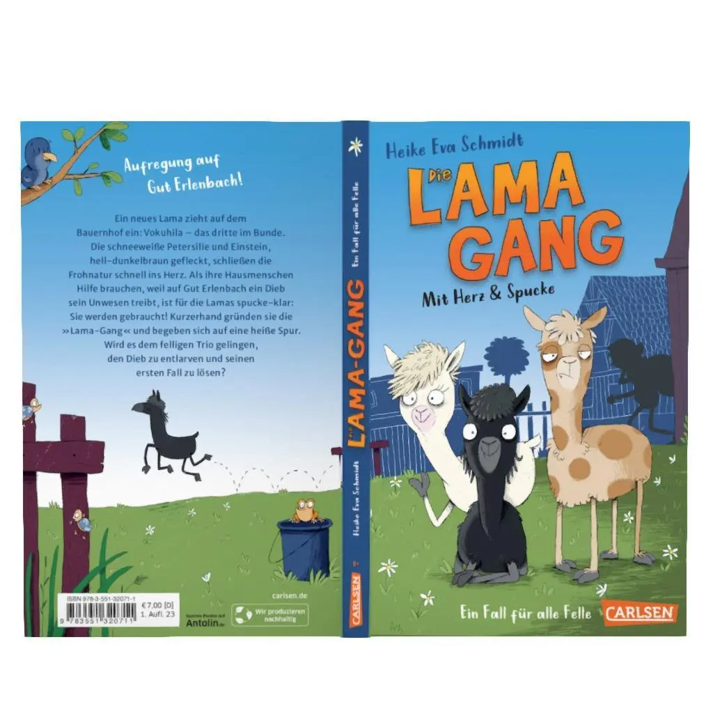 Bild: 9783551320711 | Die Lama-Gang. Mit Herz und Spucke 1: Ein Fall für alle Felle | Buch