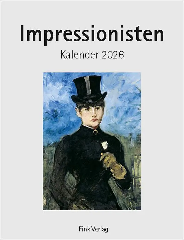 Cover: 9783771720711 | Impressionisten 2026 | Kunst-Einsteckkalender | Manet | Kalender