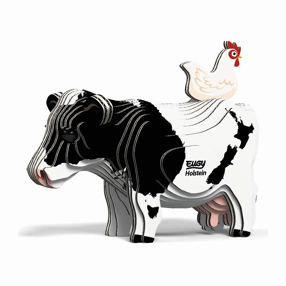 Bild: 9421035150811 | 3D Bastelset Holstein Kuh (MQ6) | Kit (Bastelset) | 650079 | 2022