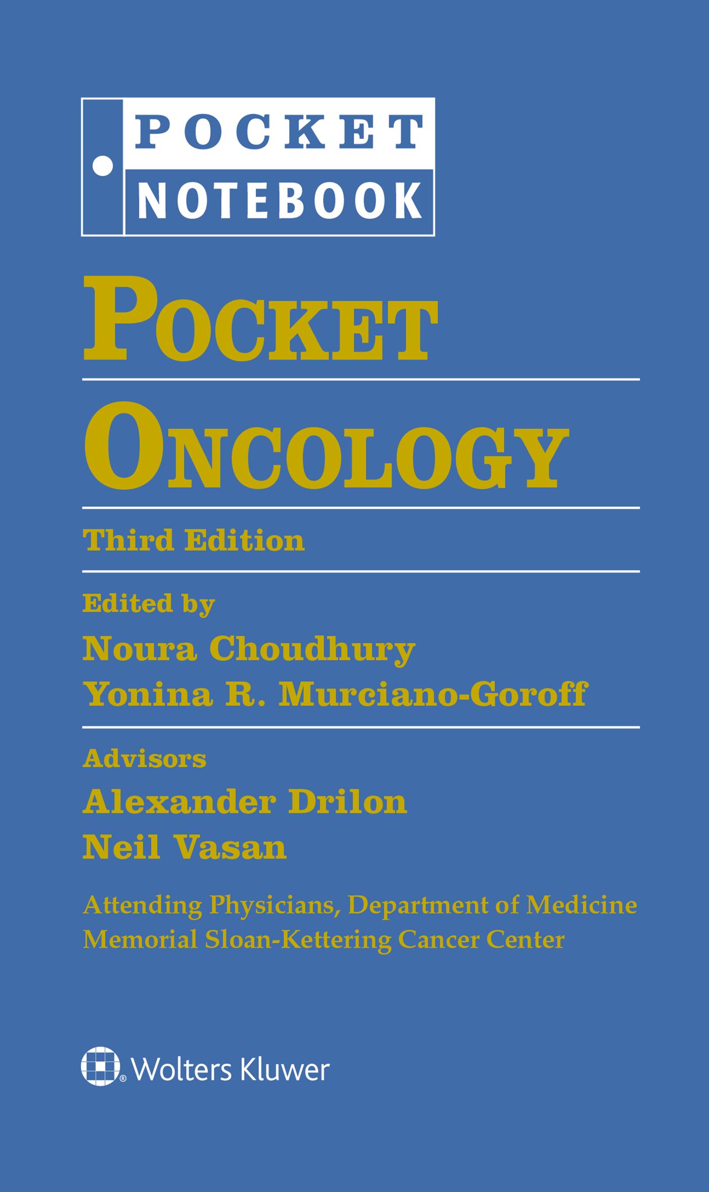 Cover: 9781975190811 | Pocket Oncology Looseleaf | Alexander Drilon (u. a.) | Taschenbuch