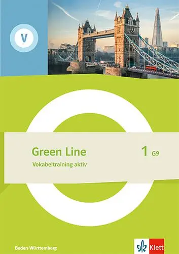 Cover: 9783128750811 | Green Line 1 G9. Vokabeltraining aktiv. Arbeitsheft mit Lösungen...