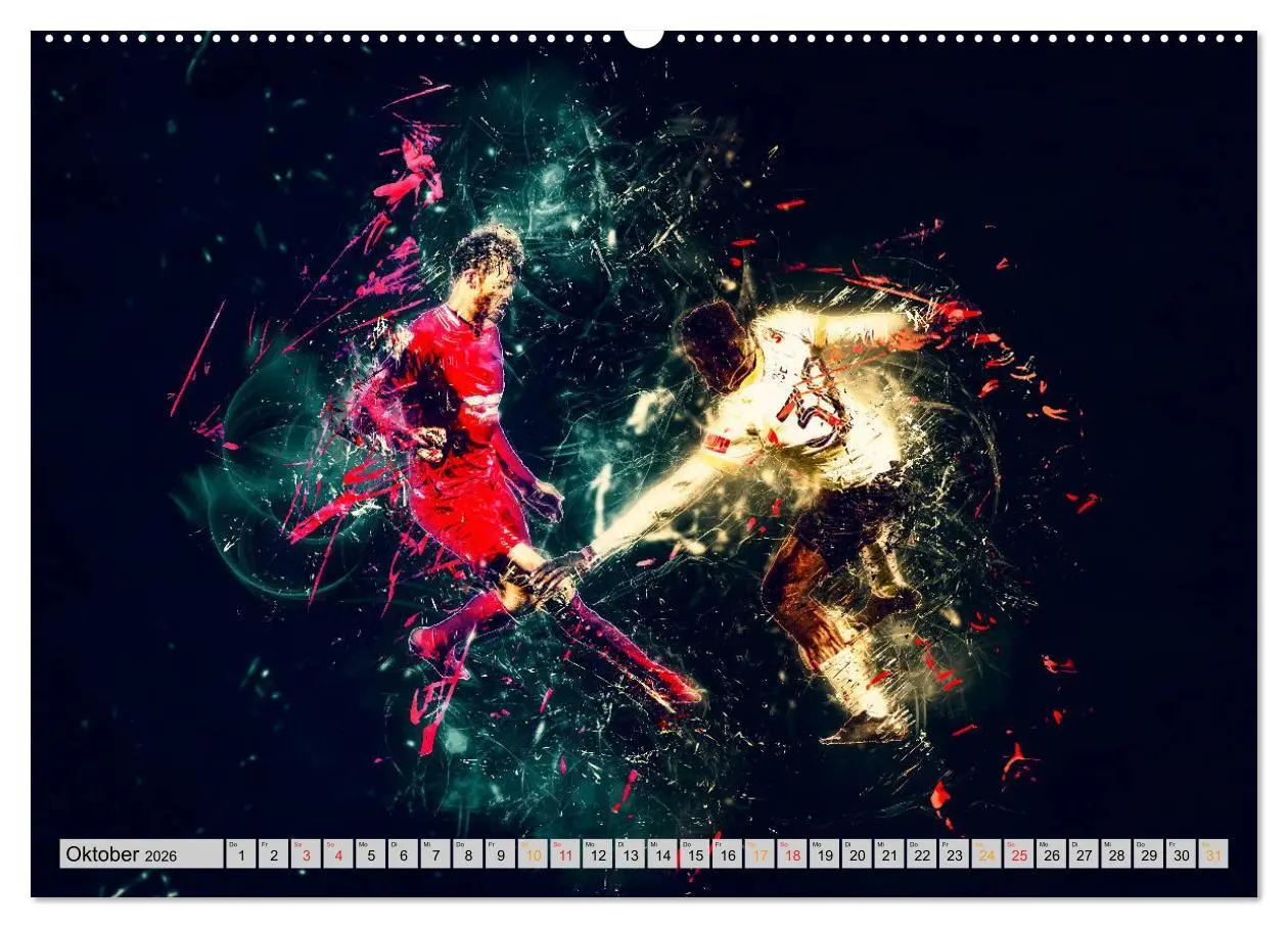 Bild: 9783457670811 | Fußball - extrem (hochwertiger Premium Wandkalender 2026 DIN A2...