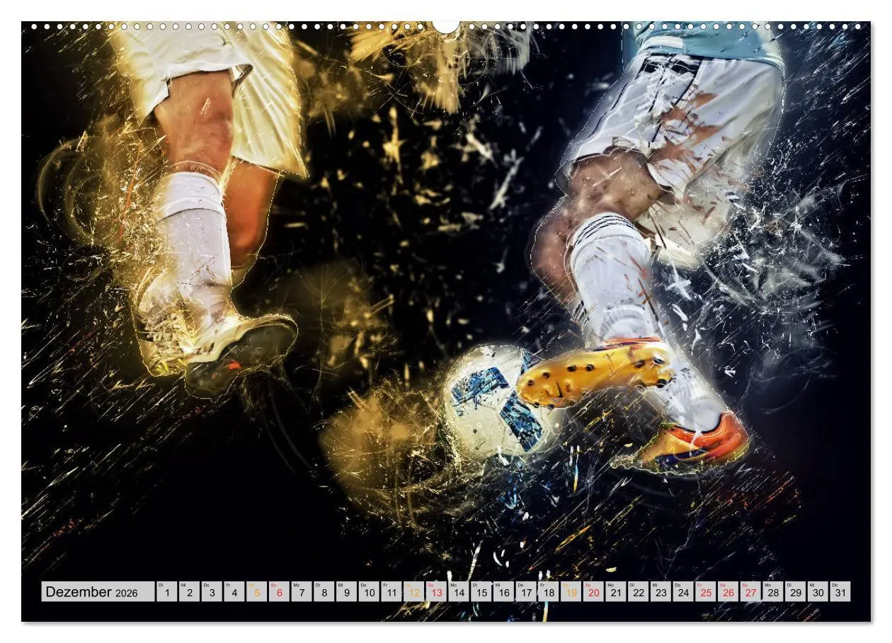 Bild: 9783457670811 | Fußball - extrem (hochwertiger Premium Wandkalender 2026 DIN A2...