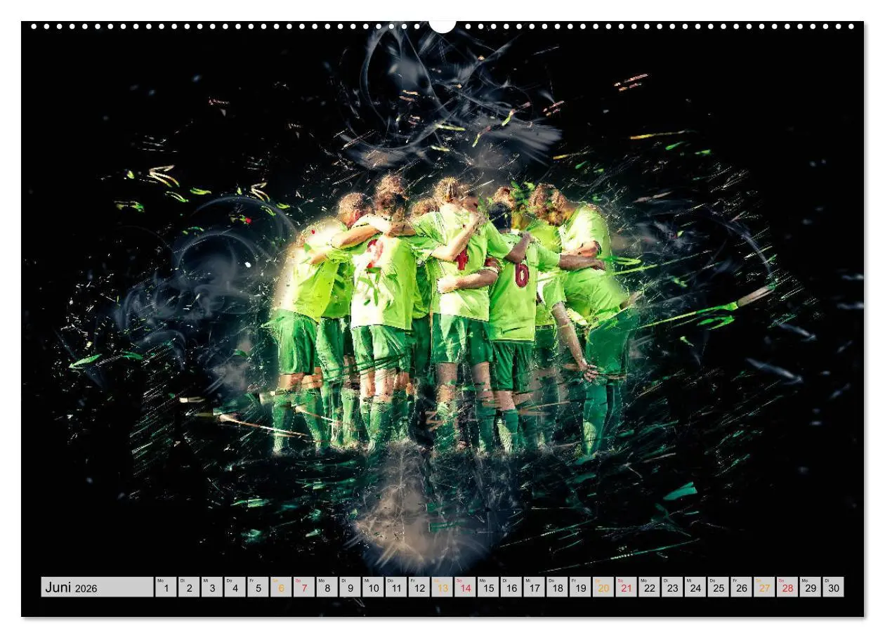 Bild: 9783457670811 | Fußball - extrem (hochwertiger Premium Wandkalender 2026 DIN A2...