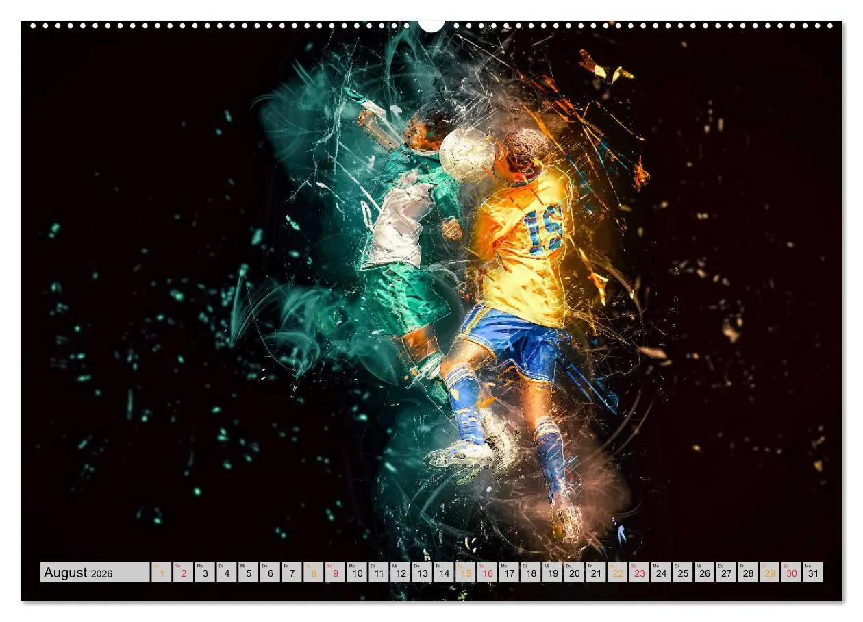 Bild: 9783457670811 | Fußball - extrem (hochwertiger Premium Wandkalender 2026 DIN A2...