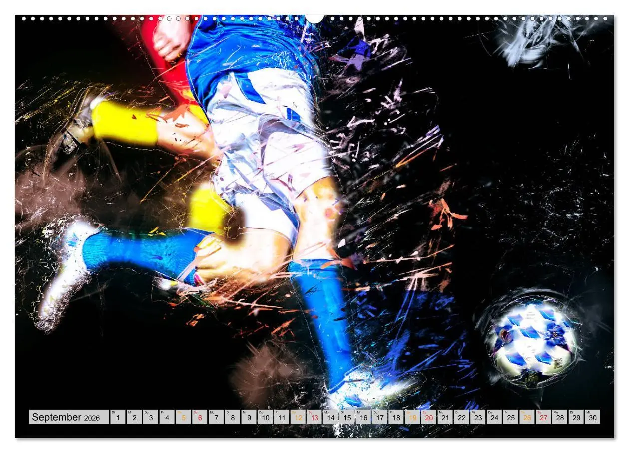 Bild: 9783457670811 | Fußball - extrem (hochwertiger Premium Wandkalender 2026 DIN A2...