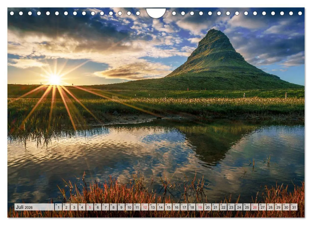 Bild: 9783457810811 | Island - Augenblicke 2026 (Wandkalender 2026 DIN A4 quer), CALVENDO...