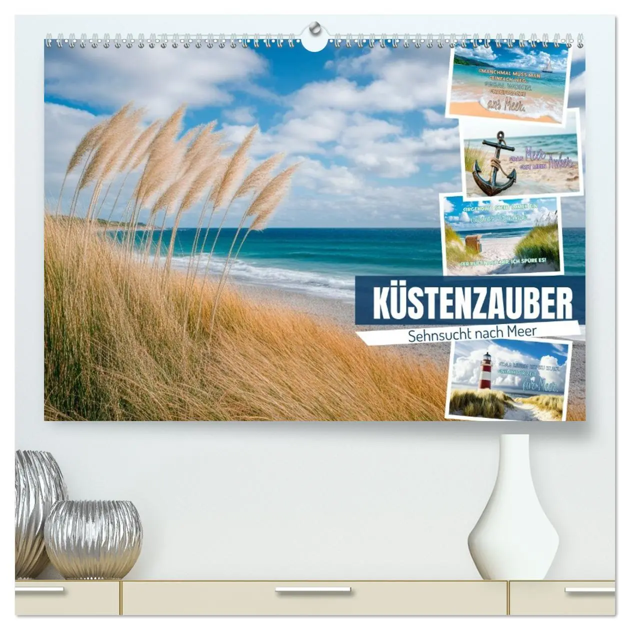 Cover: 9783516210811 | KÜSTENZAUBER Sehnsucht nach Meer (hochwertiger Premium Wandkalender...