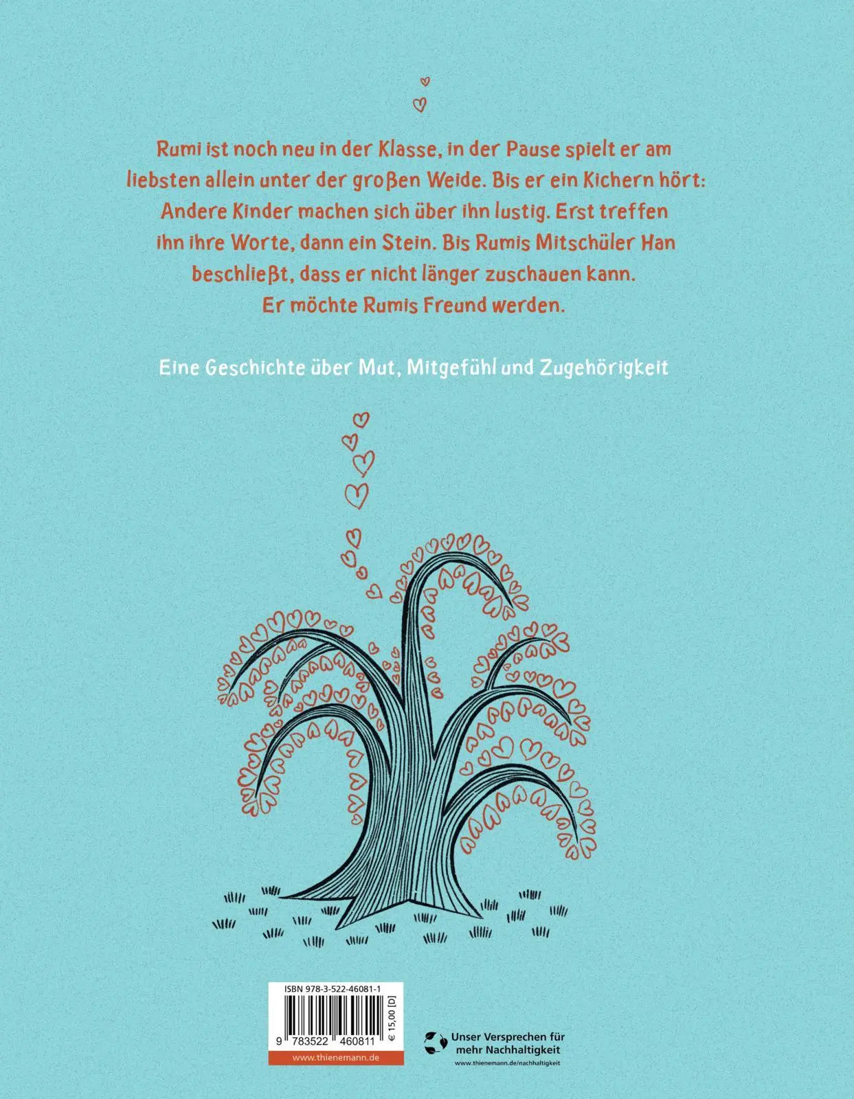 Rückseite: 9783522460811 | Der Freunde-Baum | Ein Bilderbuch gegen Mobbing und Ausgrenzung | Buch
