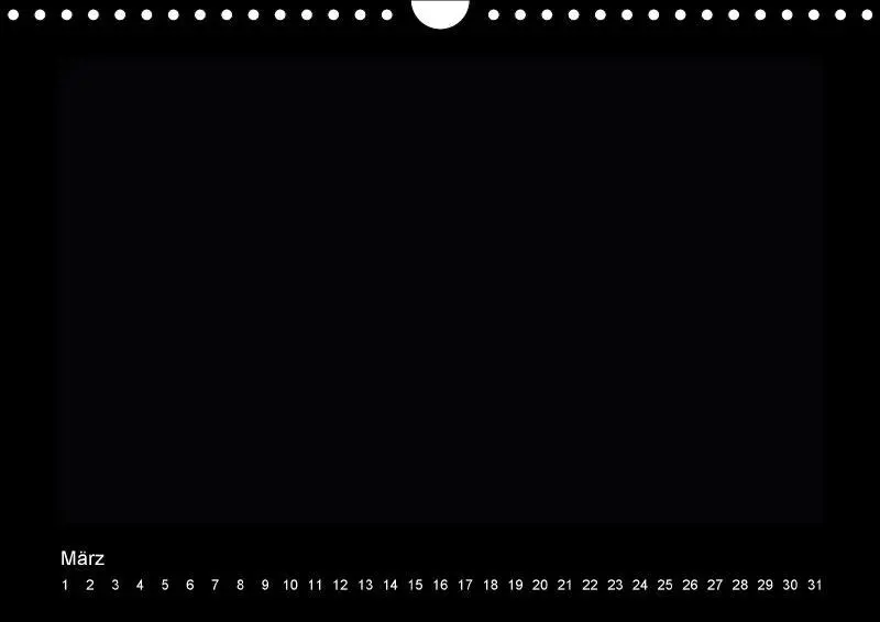 Bild: 9783664580811 | Geburtstags - Bastelkalender - Schwarz (Wandkalender immerwährend...