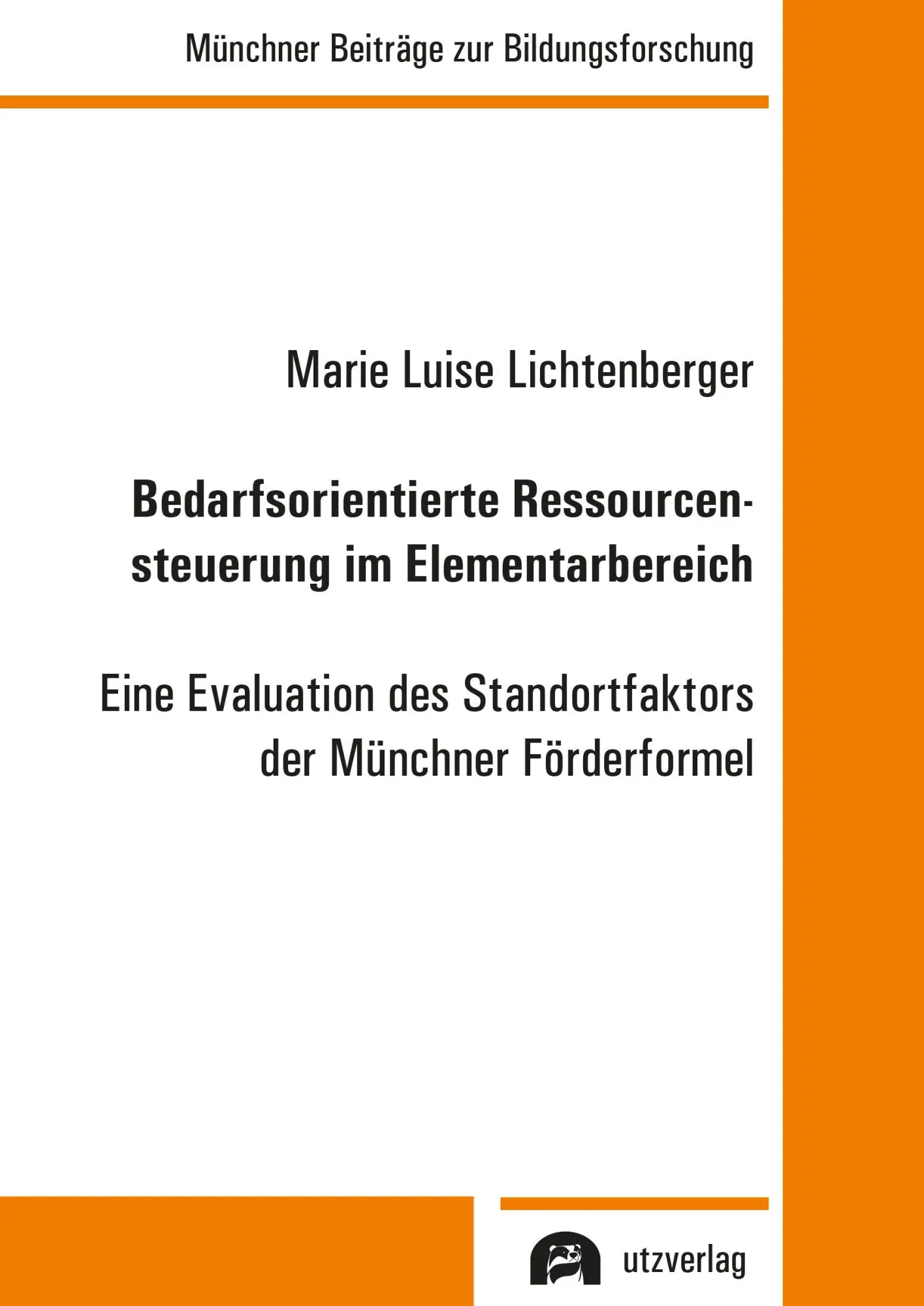 Bedarfsorientierte Ressourcensteuerung im Elementarbereich