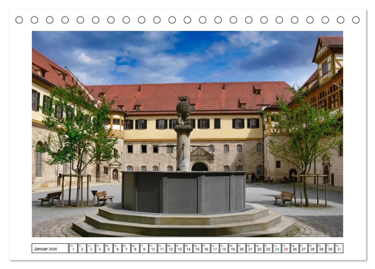 Bild: 9783457420911 | Tübingen im Fokus (Tischkalender 2026 DIN A5 quer), CALVENDO...