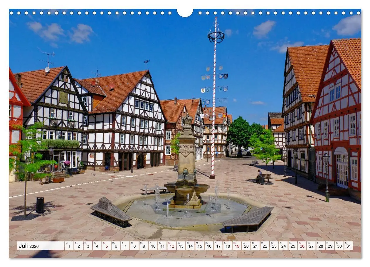 Bild: 9783457590911 | Hofgeismar - Dornröschenstadt und Fachwerkhäuser (Wandkalender 2026...