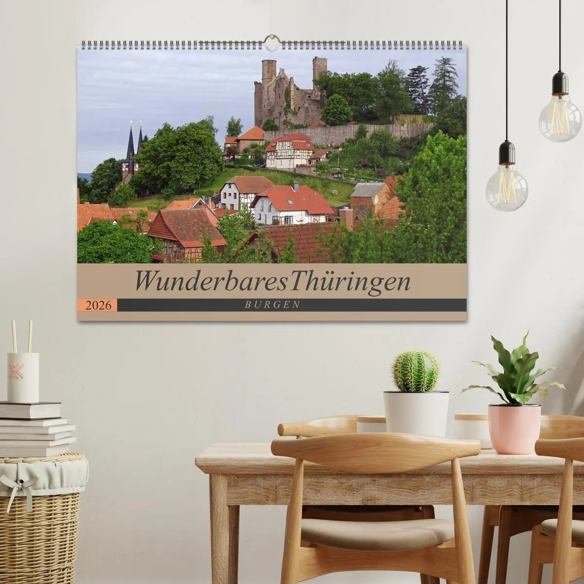 Bild: 9783516060911 | Wunderbares Thüringen - Burgen (Wandkalender 2026 DIN A2 quer),...