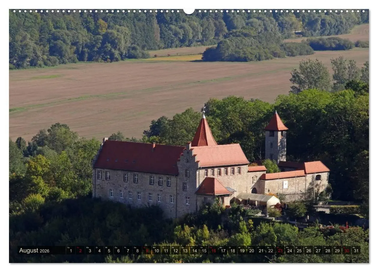 Bild: 9783516060911 | Wunderbares Thüringen - Burgen (Wandkalender 2026 DIN A2 quer),...