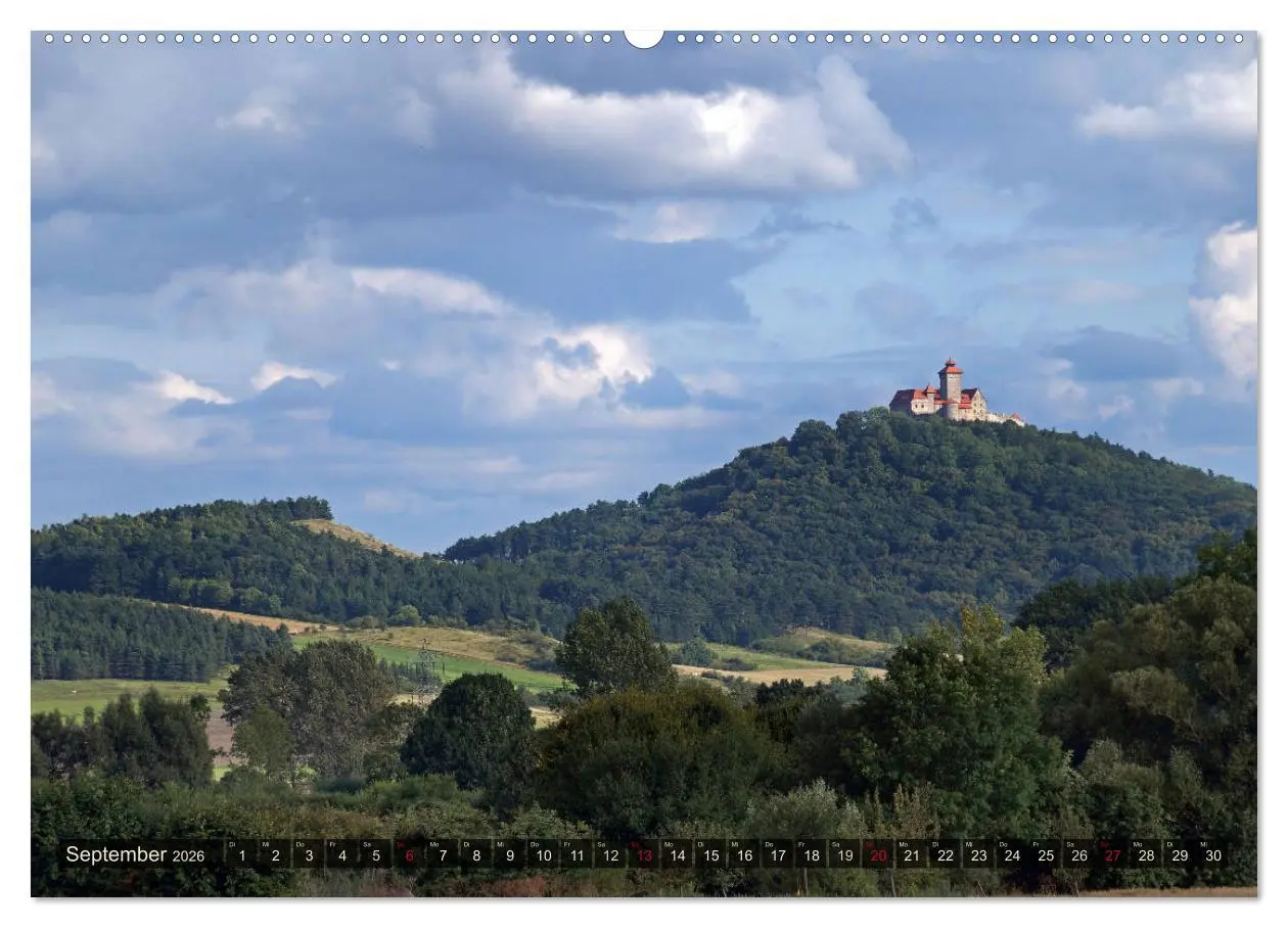 Bild: 9783516060911 | Wunderbares Thüringen - Burgen (Wandkalender 2026 DIN A2 quer),...