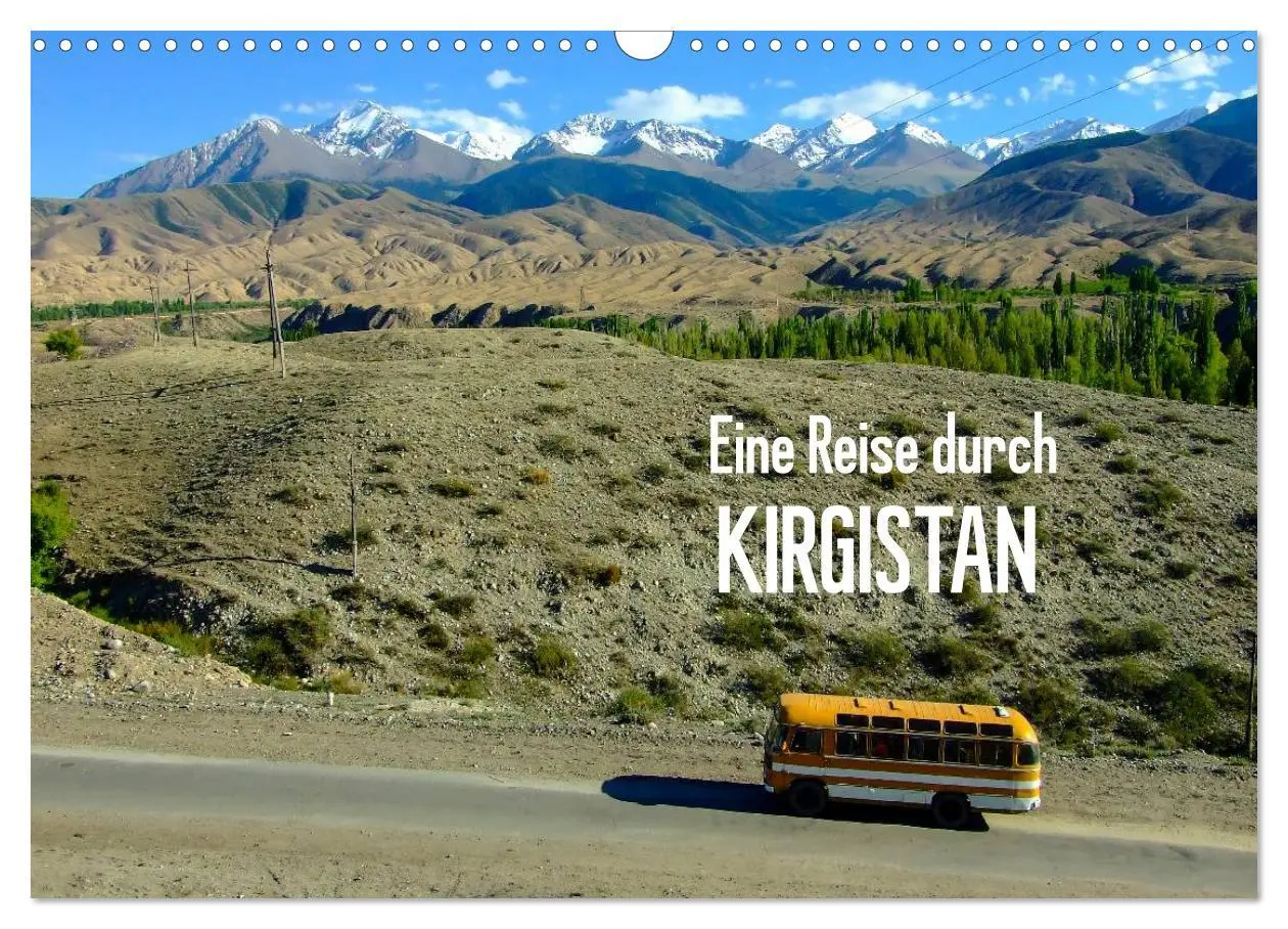 Cover: 9783516130911 | Eine Reise durch Kirgistan (Wandkalender 2026 DIN A3 quer),...