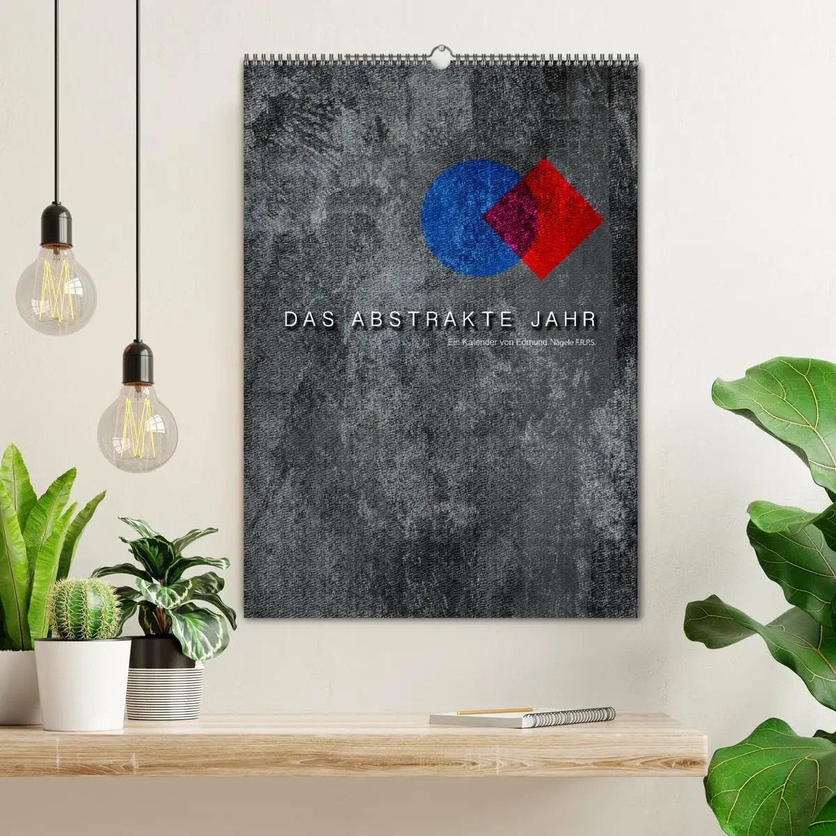 Bild: 9783516370911 | Das Abstrakte Jahr (Wandkalender 2026 DIN A2 hoch), CALVENDO...