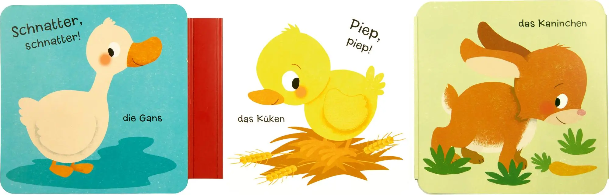 Bild: 9783649650911 | Mein Fühl-Leporello: Kribbelkrabbel | Sabine Kraushaar | Buch | 10 S.