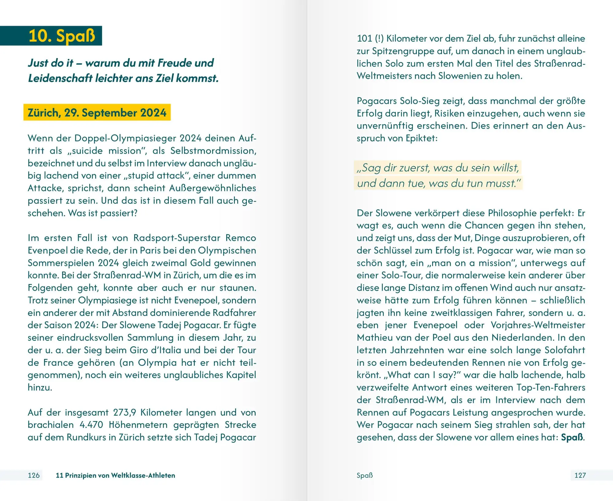 Bild: 9783964160911 | 11 Prinzipien von Weltklasse-Athleten | Dirk Lion | Taschenbuch | 2025