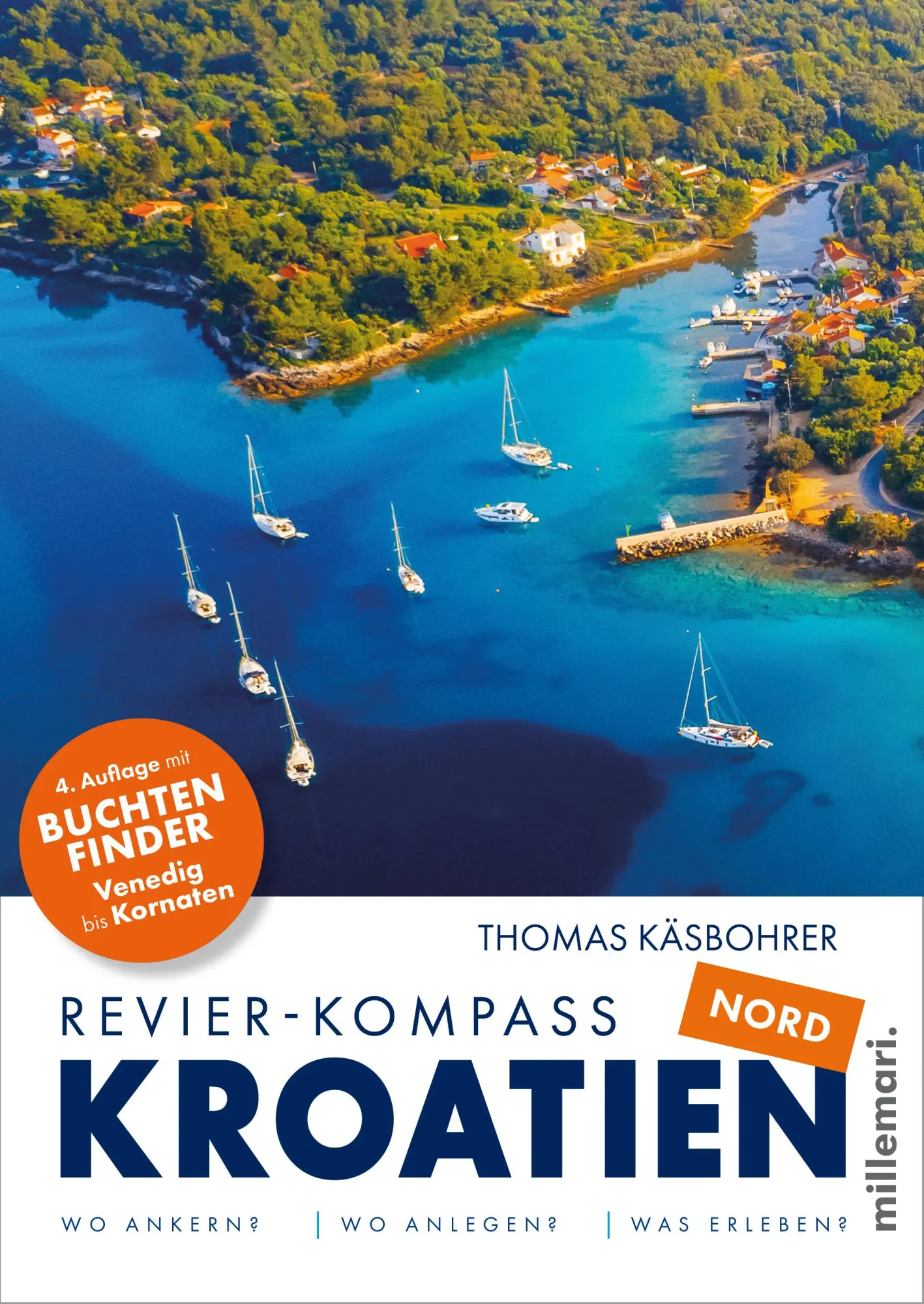 Cover: 9783967060911 | Revier-Kompass Kroatien Nord. 4. Auflage 2025 | Thomas Käsbohrer