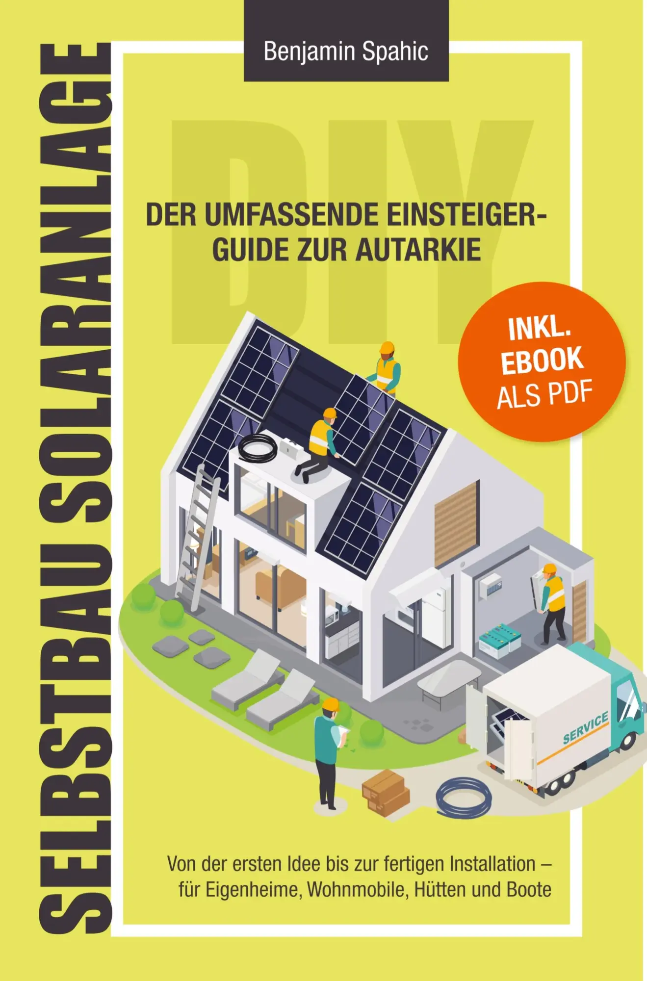 Cover: 9789403740911 | Selbstbau-Solaranlage | Benjamin Spahic | Taschenbuch | 180 S. | 2024