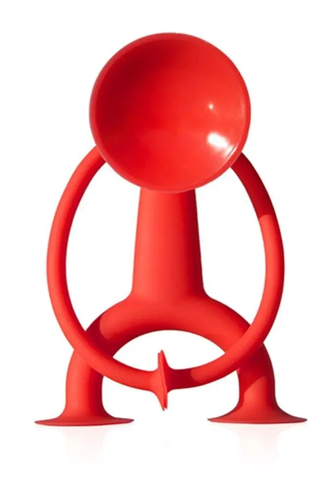 Bild: 7640153431011 | Moluk Oogi Elastische Spielfigur rot (MQ6) | 2843101 | 2020 | MOLUK