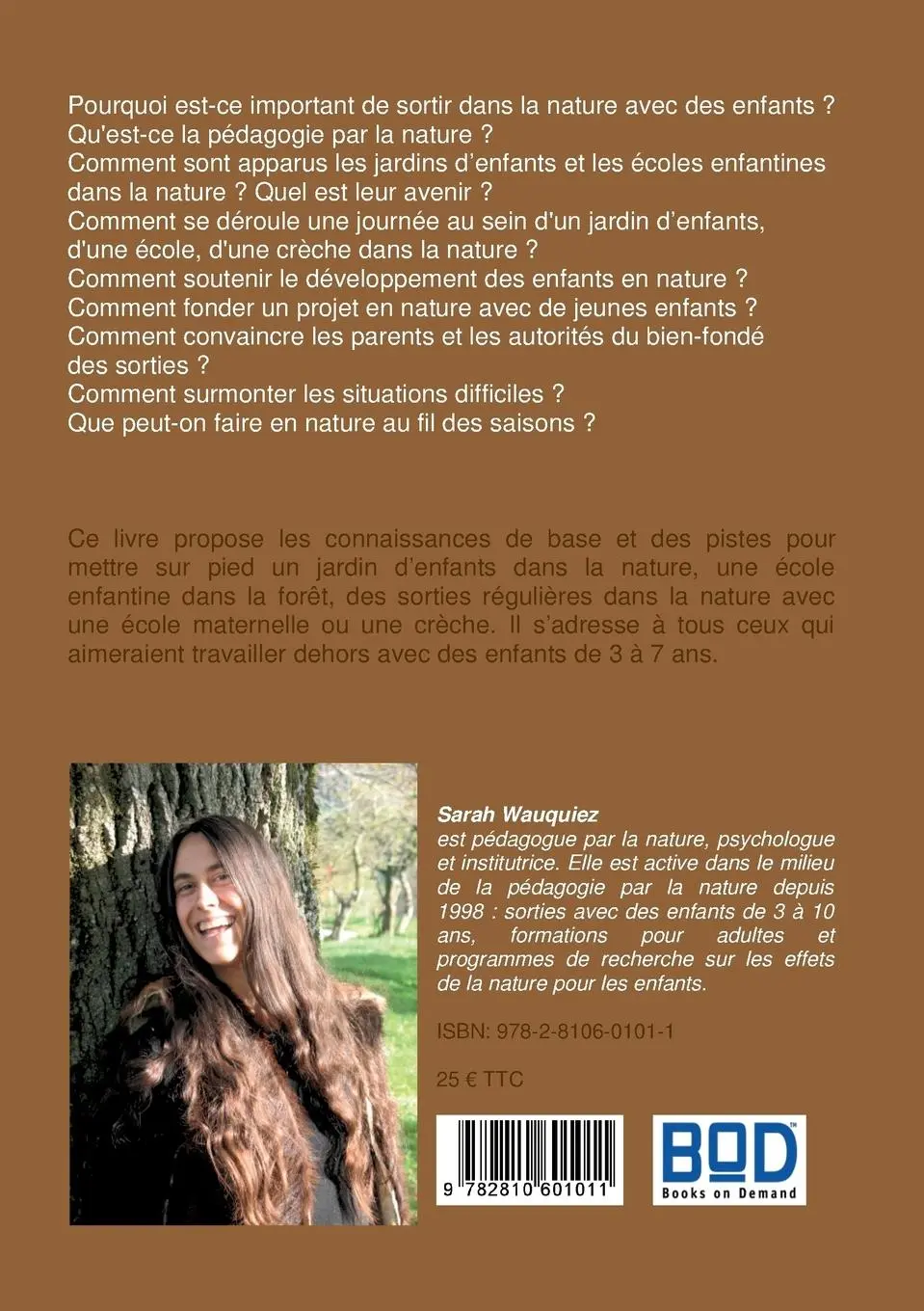 Rückseite: 9782810601011 | Les enfants des bois | Sarah Wauquiez | Taschenbuch | 320 S. | 2008