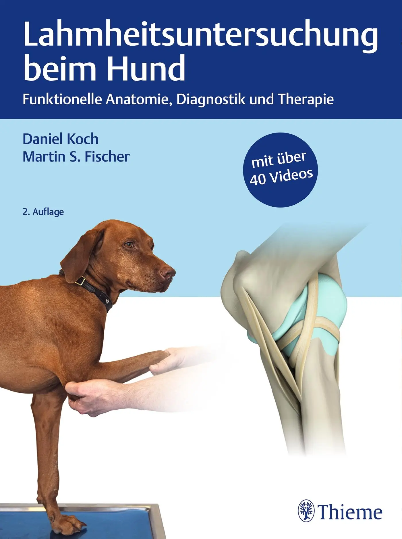 Cover: 9783132421011 | Lahmheitsuntersuchung beim Hund | Daniel Koch (u. a.) | Buch | 248 S.