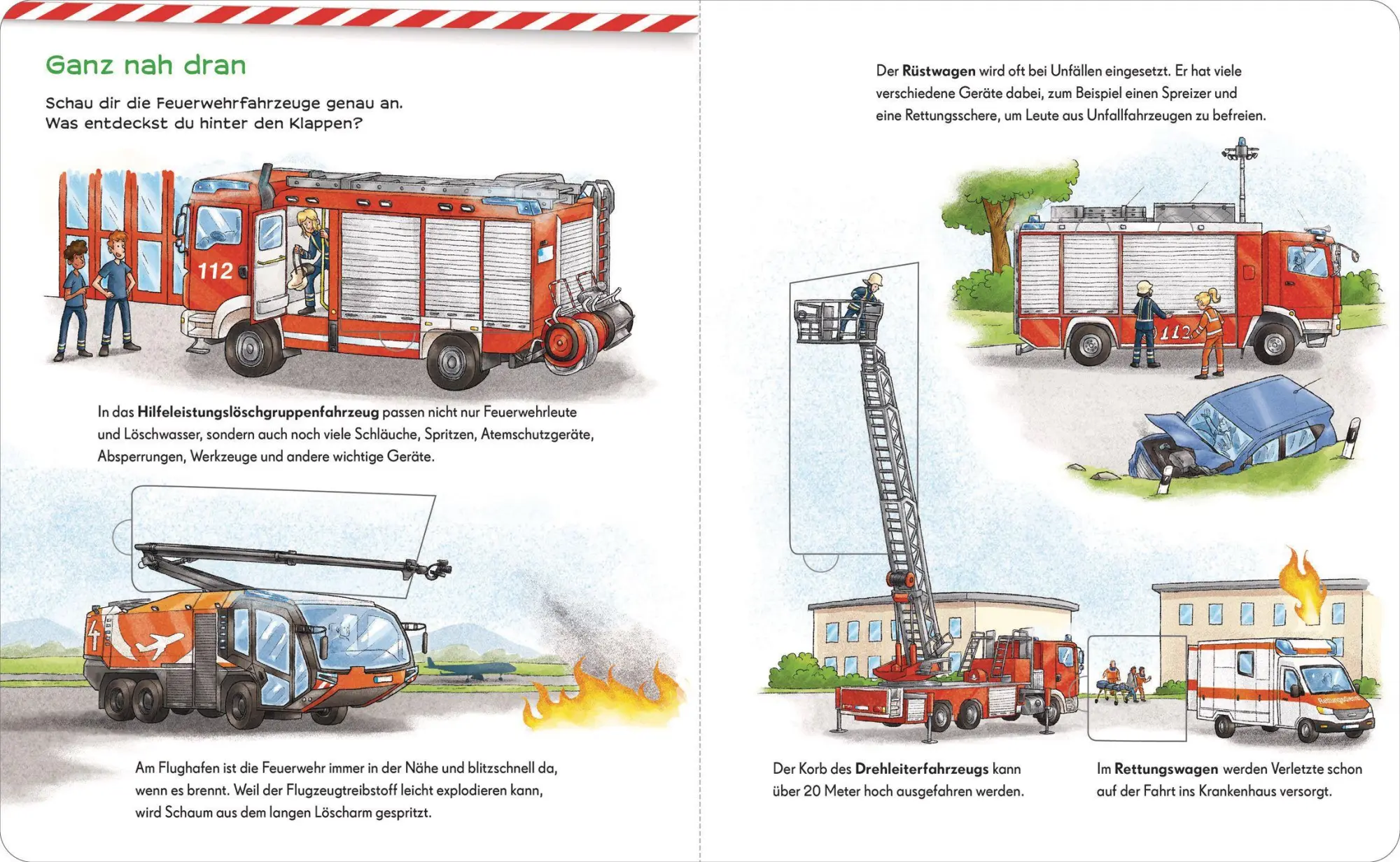 Bild: 9783328301011 | Fahrzeuge sind toll! - Bei der Feuerwehr | Linda Sturm | Buch | 12 S.