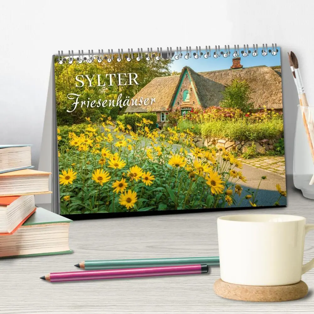 Bild: 9783435151011 | Sylter Friesenhäuser (Tischkalender 2025 DIN A5 quer), CALVENDO...