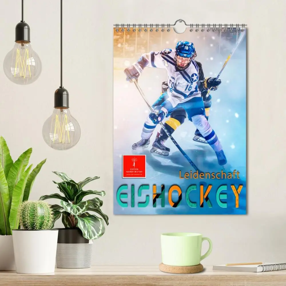 Bild: 9783435911011 | Eishockey Leidenschaft (Wandkalender 2025 DIN A4 hoch), CALVENDO...