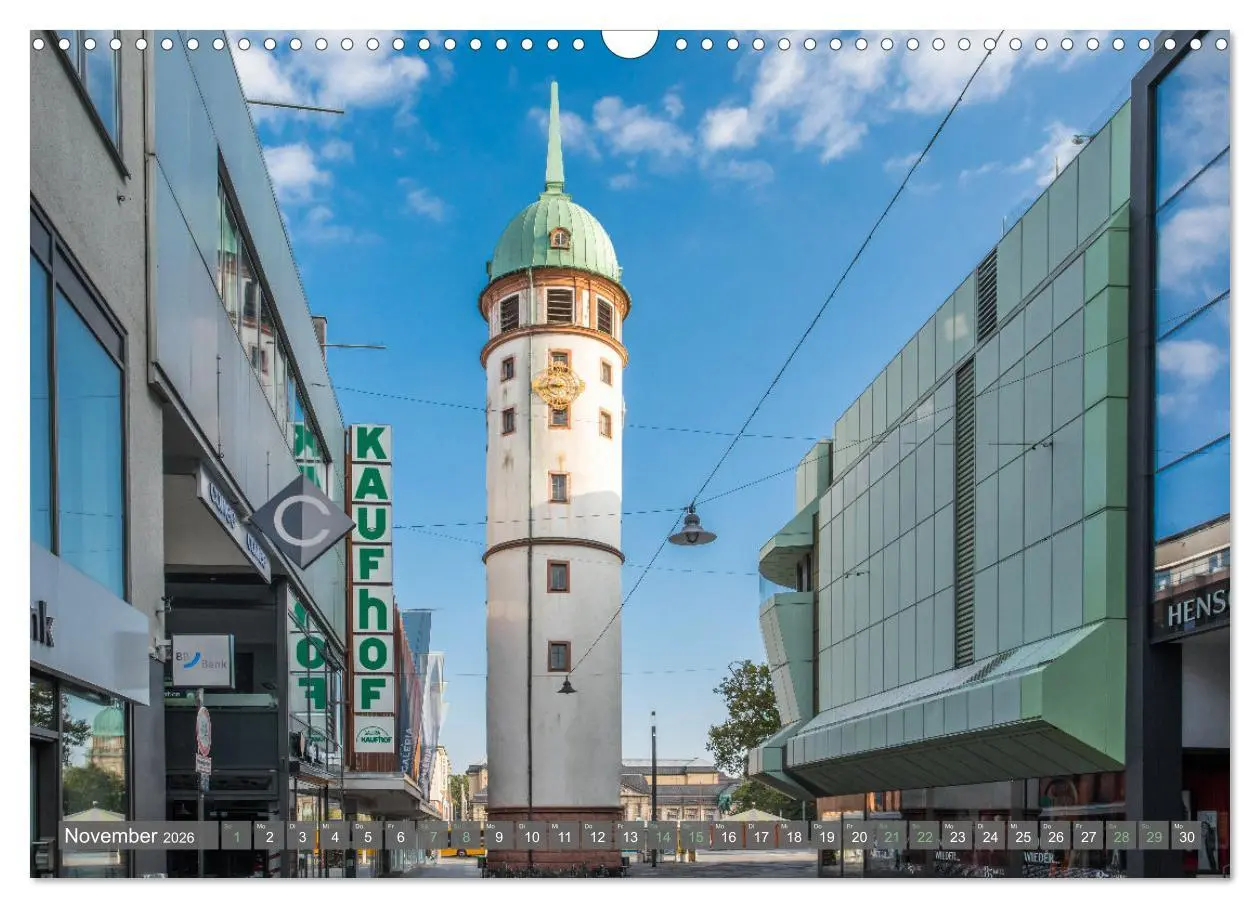 Bild: 9783457621011 | Darmstadt im Licht (Wandkalender 2026 DIN A3 quer), CALVENDO...