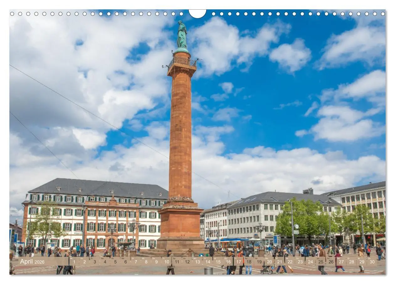 Bild: 9783457621011 | Darmstadt im Licht (Wandkalender 2026 DIN A3 quer), CALVENDO...