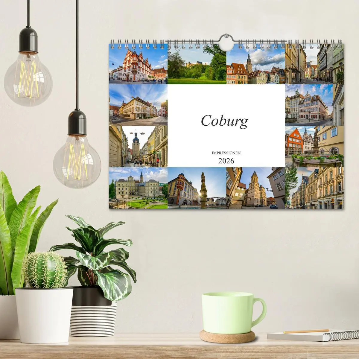 Bild: 9783457791011 | Coburg Impressionen (Wandkalender 2026 DIN A4 quer), CALVENDO...