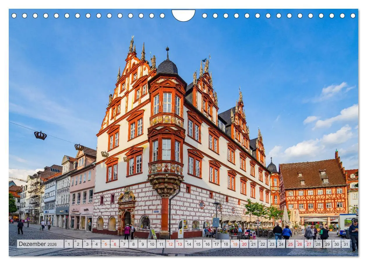 Bild: 9783457791011 | Coburg Impressionen (Wandkalender 2026 DIN A4 quer), CALVENDO...